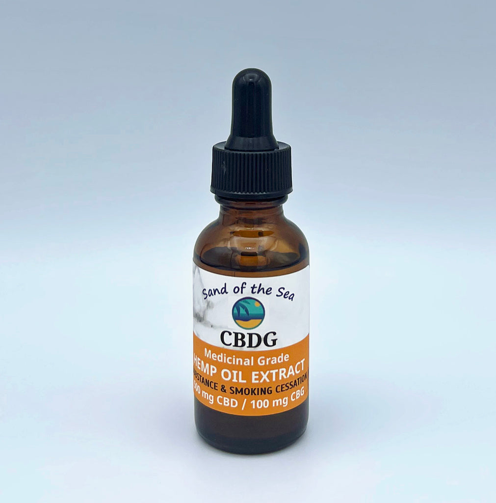 CBDG Tincture Substance/Smoking Cessation (CBD + CBG)