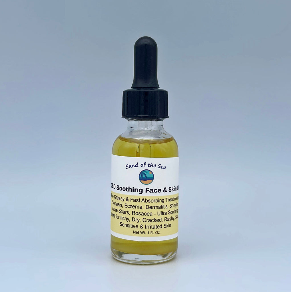 CBD Soothing Face & Skin Oil - Eczema Treatment
